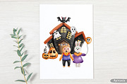 Gnome Halloween. Halloween Cliart, an Illustration by Apixsala (Thumbnail 12 of 15)