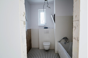 Bathroom renovation with toilet, an Architecture Photo by HalfPoint