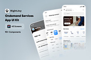 RightJoy - Service Booking UI Kit, an UI Kit Template by SyalUIUX (Thumbnail 1 of 5)