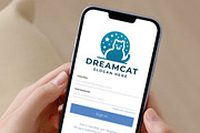 Dream Cat Pet Logo, a Branding & Logo Template by Design_Planet (Thumbnail 3 of 4)