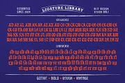 Monkeys Twenty Blackletter, a Blackletter Font by alit design (Thumbnail 15 of 17)