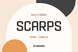 Scarps Display Font