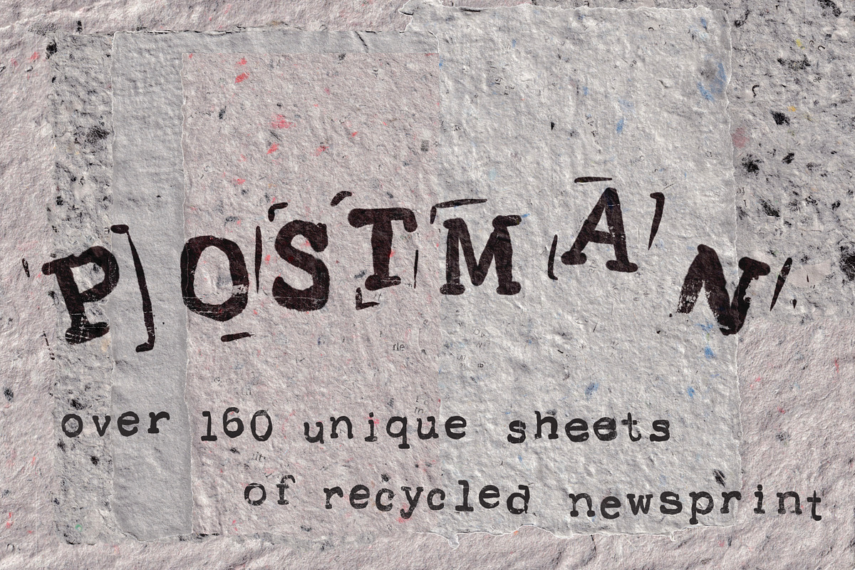Postman Paper Textures, a Texture Graphic by JillianDeGrieIllustration (Photo 1 of 8)