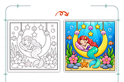 Underwater Dreams Coloring Book, a Decorative Illustration by Coco Bloom (Thumbnail 6 of 8)