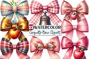 Teacher Coquette Bow Clipart, an Illustration by Rose Art (Thumbnail 1 of 8)