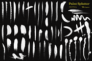 Paint Splatter [381 PNGs], a Texture Graphic by Meglenov (Thumbnail 8 of 12)