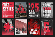 TRT NOIRE Authentic Condensed, a Sans Serif Font by truetype (Thumbnail 12 of 15)