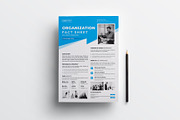 Nonprofit Organization Fact Sheet, a Flyer Template by obayes (Thumbnail 2 of 3)