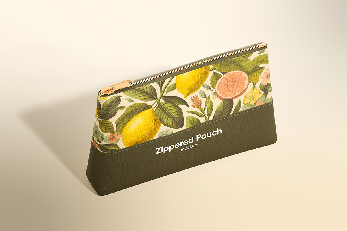 Cosmetic Bag Mockup, a Household Mockup by WebAndCat (Photo 3 of 10)