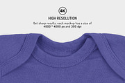 Infant Lap Shoulder T-Shirt Mockups, a Shirt Mockup by GraphicHero (Thumbnail 5 of 6)