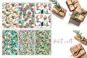 Elegant Christmas patterns bundle, a Seasonal Illustration by Yuliya Derbisheva (Thumbnail 7 of 10)