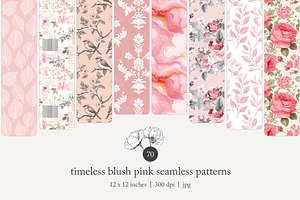 70 timeless pink seamless pattern, a Pattern Graphic by Poppy Lane Studio