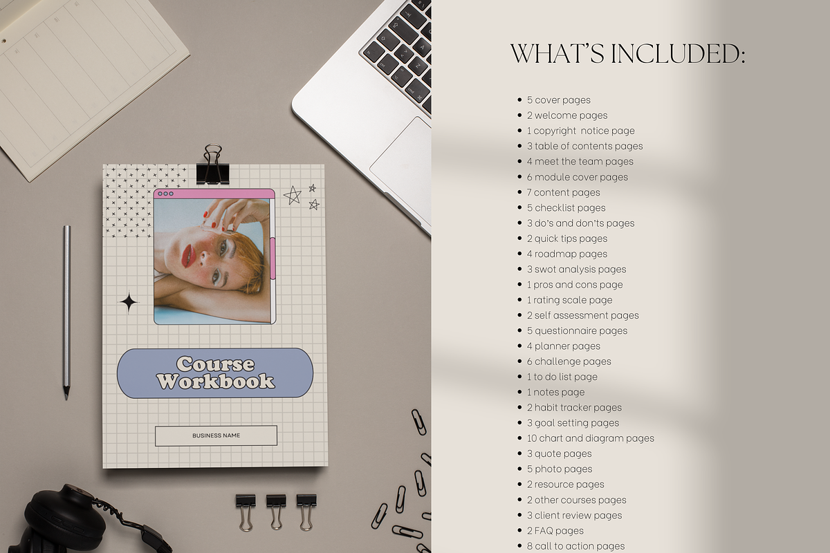 Canva Workbook Template for Coaches, a Magazine Template by Branding Babe Co. (Photo 4 of 11)
