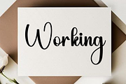 Smoothie, a Handwritten Font by InermediaSTUDIO (Thumbnail 3 of 8)