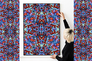 Sapphire Jungle, a Texture Illustration by ilustrinna (Thumbnail 7 of 8)