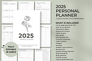 personal planner template canva, a Templates & Theme by Elegant_Studio44 (Thumbnail 4 of 10)
