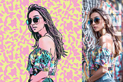 Vector Pastel Photo Effect, an Action Add-On by Amorjesu.com (Thumbnail 29 of 32)