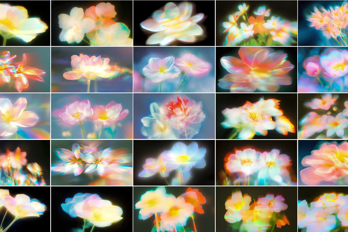 Mystic Haze: Floral Blur Backgrounds, a Background Graphic by Anzhelika (Photo 9 of 12)