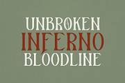 Qlastroy Modern Blackletter Display, a Blackletter Font by Maulana Creative (Thumbnail 3 of 7)