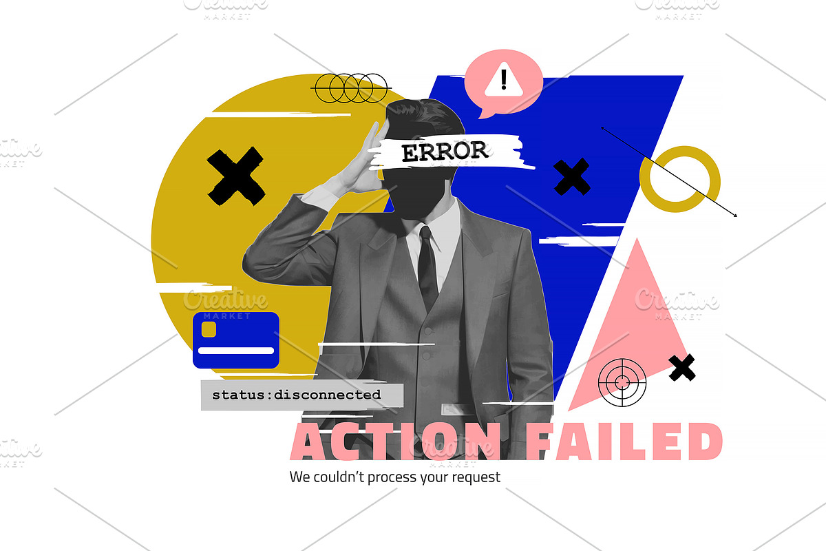 Modern Business Collage Poster Set, an Object Graphic by Creative Graphics (Photo 3 of 5)