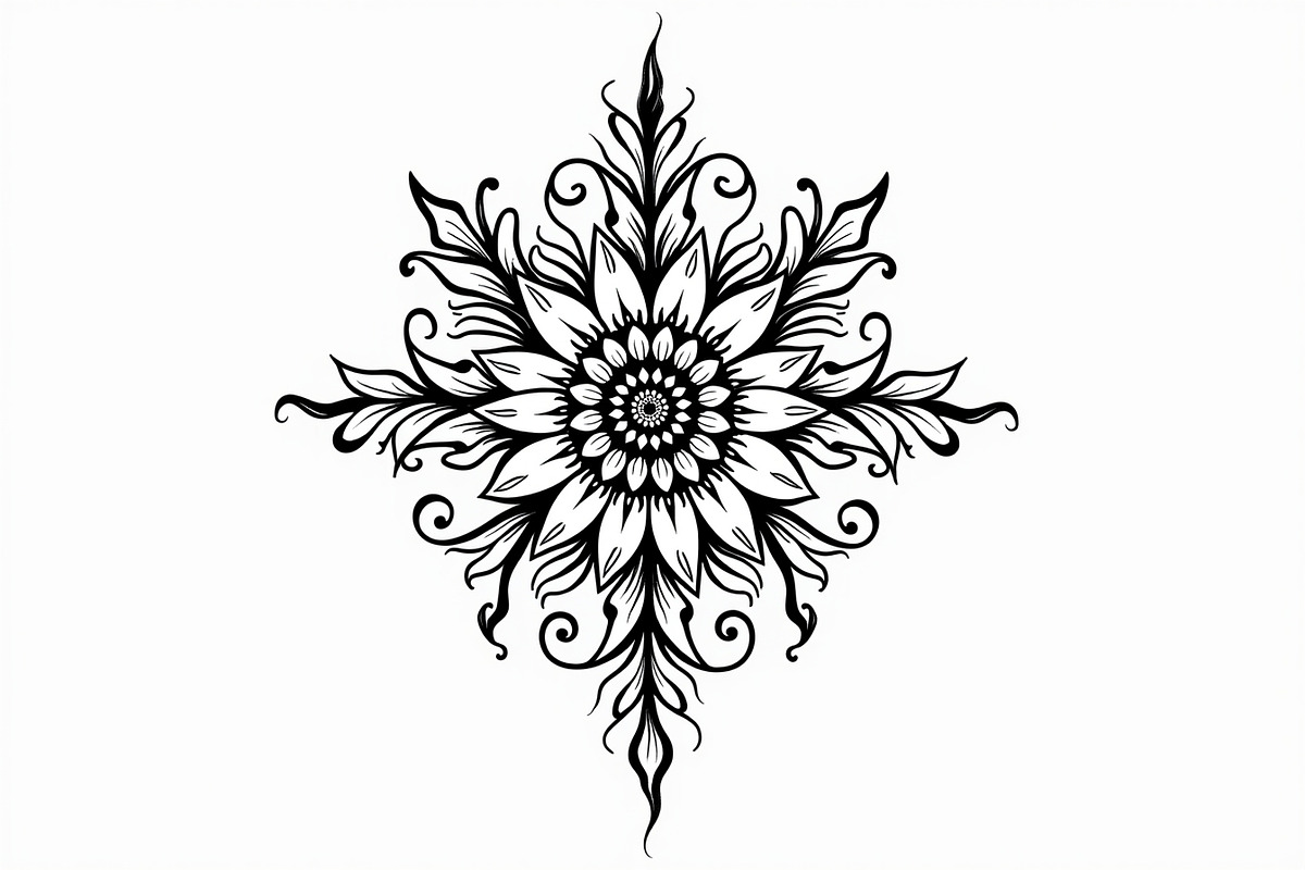 Luxury Mandala Ornament, an Illustration by jahid234 (Photo 4 of 9)
