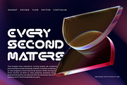 Saygen || Futuristic Sans Serif Font, a Sans Serif Font by Ermedia Studio (Thumbnail 9 of 10)