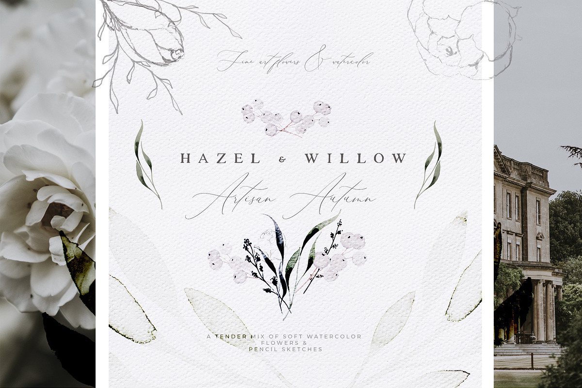 Hazel - Artisan Flowers & Watercolor, an Illustration by Laras Wonderland (Photo 1 of 12)