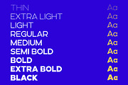 Linea Nova Sans Serif Family, a Sans Serif Font by Artiveko (Thumbnail 6 of 9)