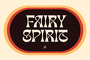 Fairy Spirit, a Font by Ivan Rosenberg (Thumbnail 1 of 14)