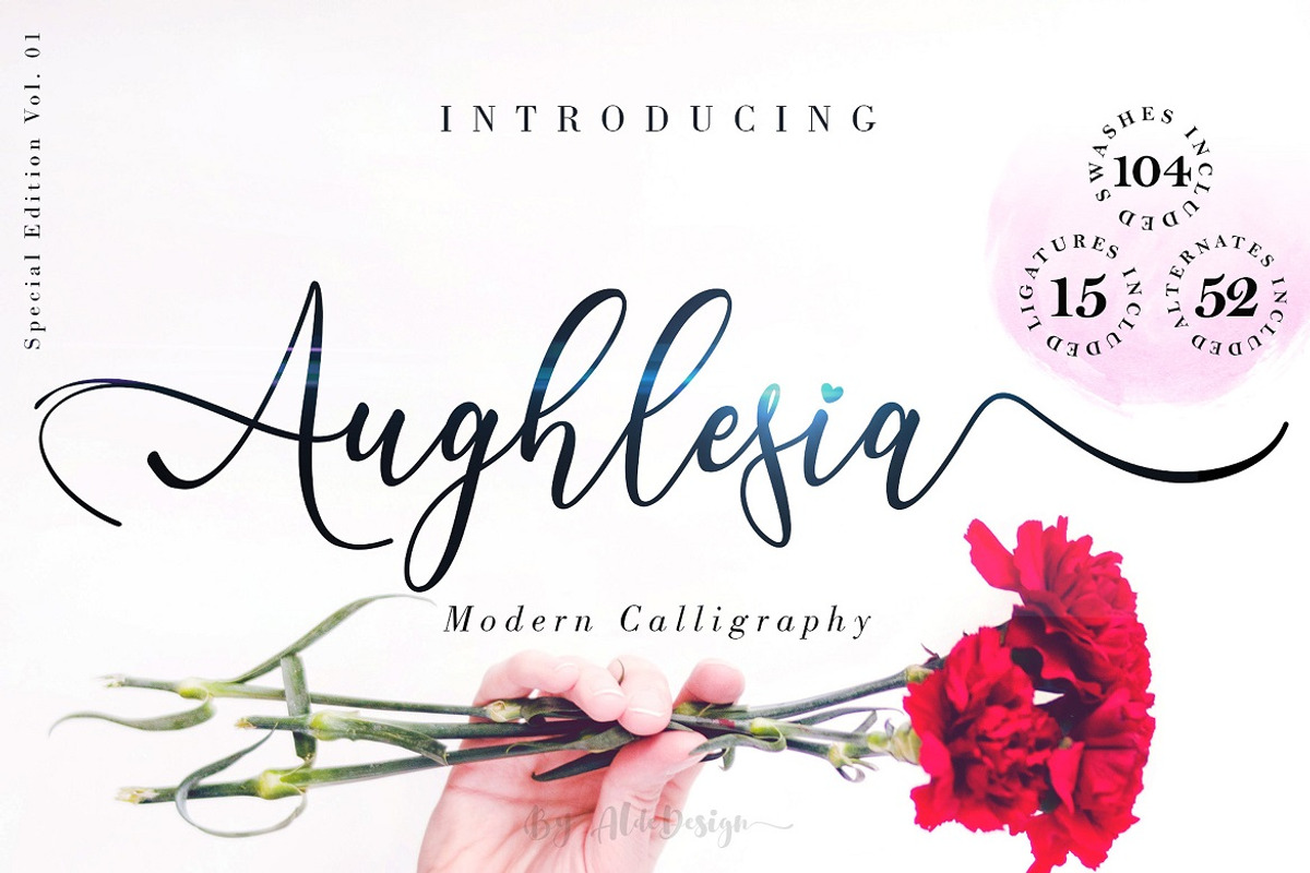 The 15 in 1 Wonderful Font Bundle, a Script Font by Aldedesign (Photo 2 of 36)