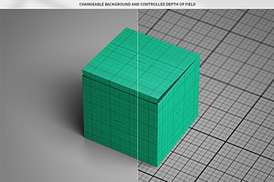 Square Box / Package Mock-Up 2