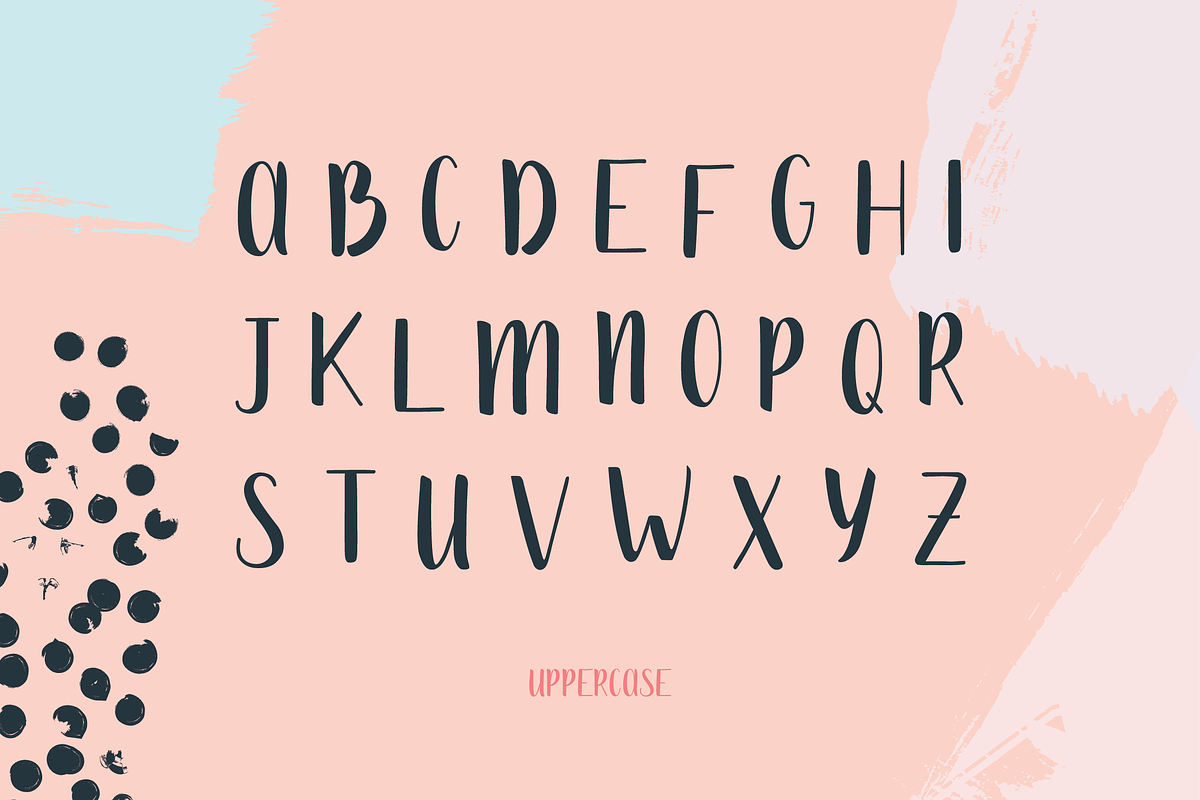 Mona Extended Font preview 3