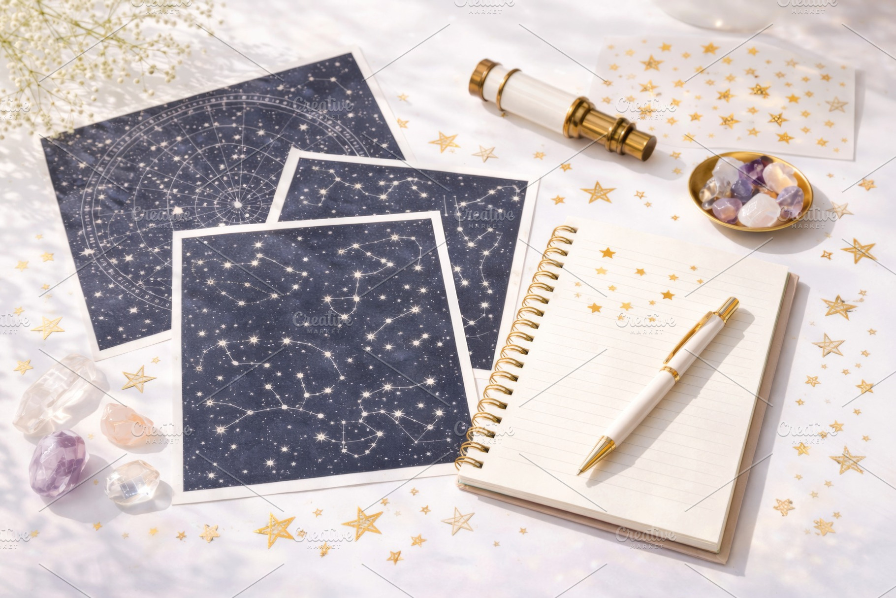 Astrology zodiac star charts with cr, a Photo by Dvoevnore photos