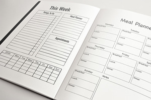 10 Printable Planner Notebook Layout