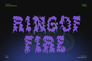 CS Cannibal Drawn, a Blackletter Font by Craft Supply Co. (Thumbnail 6 of 8)