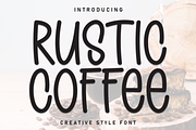 Rustic Coffee | Script Font, a Script Font by Scratchones (Thumbnail 1 of 8)