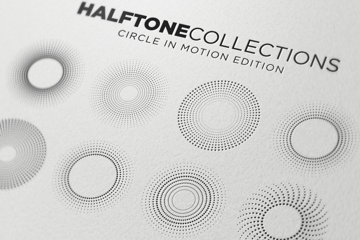 Halftone Collections Design, a Decorative Illustration by Toko Pak Sabar (Photo 1 of 4)