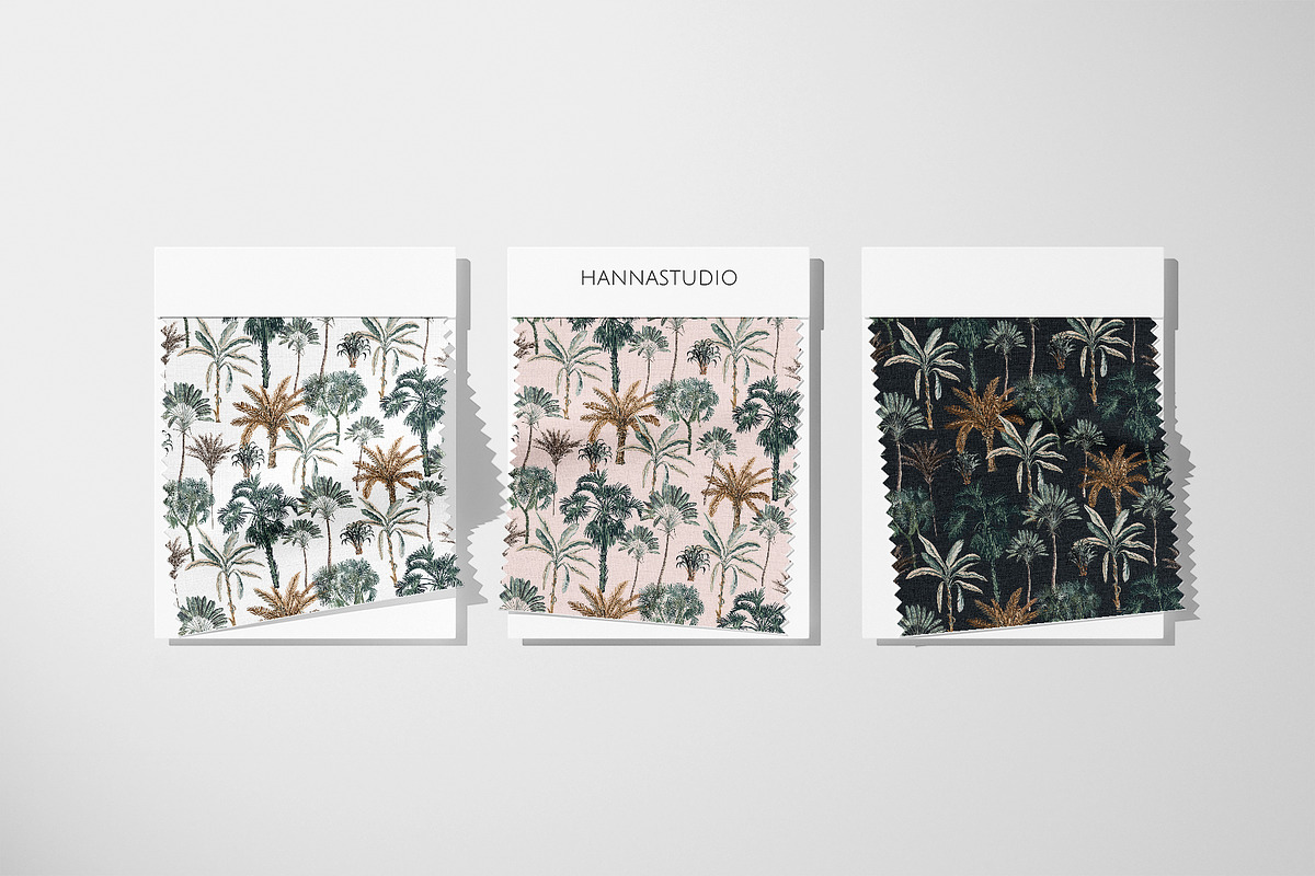 WOODLAND, Elegant Tropical Prints, a Pattern Graphic by HannaStudio (Photo 3 of 5)