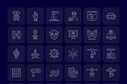 1700 Technology and Futuristic Icon, an Outline Icon by Prosymbols (Thumbnail 21 of 30)