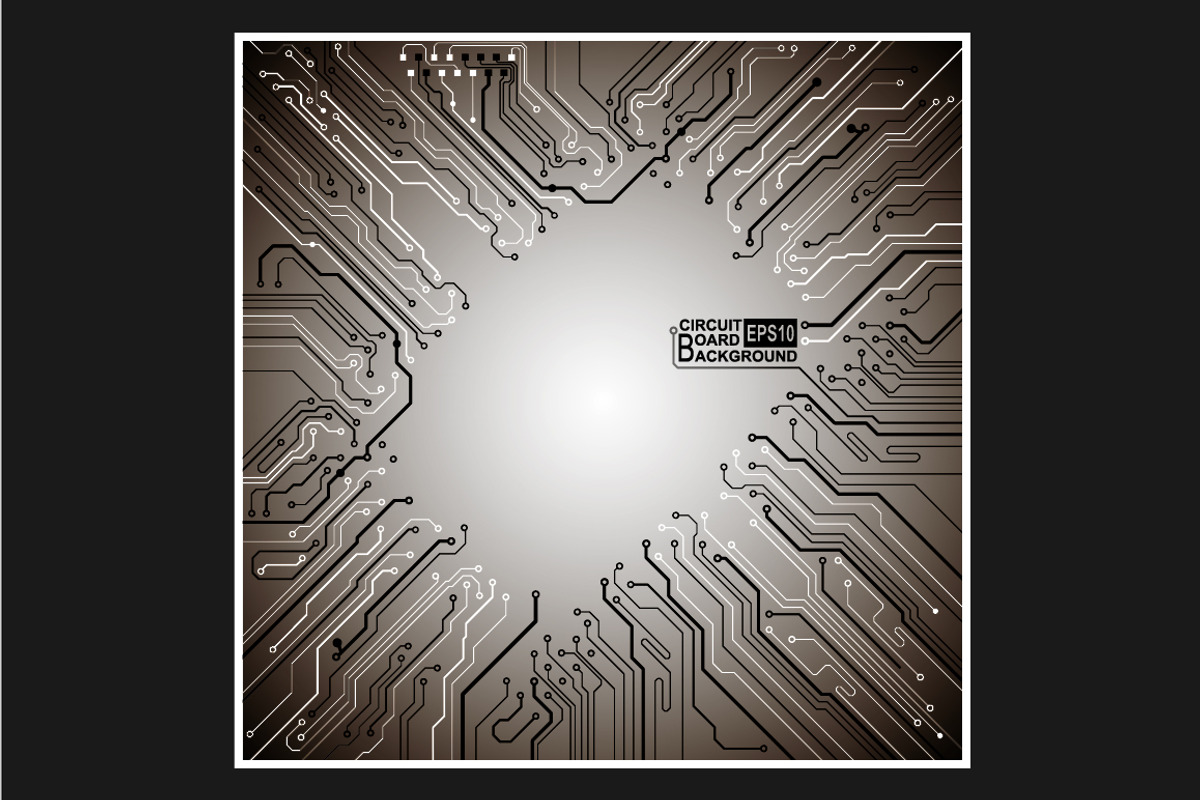 -50% Circuit boards backgrounds set, a Background Graphic by frost_newt (Photo 11 of 11)