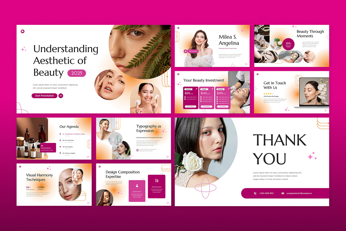 Aesthetic Design Composition PPT, a Presentation Template by Antstheme (Photo 4 of 4)