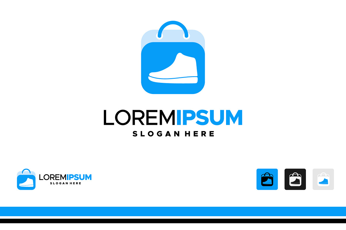 Set of Iconic Shoe Logo designs, a Branding & Logo Template by Lucky Creative (Photo 2 of 5)