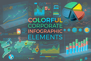 Colorful Corporate Infographics