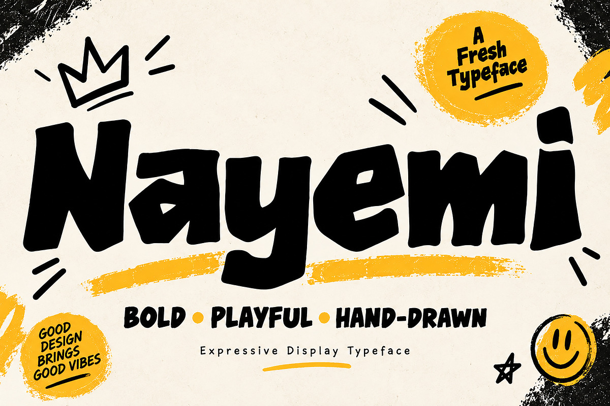 Nayemi, a Script Font by Wow Magic (Photo 1 of 5)