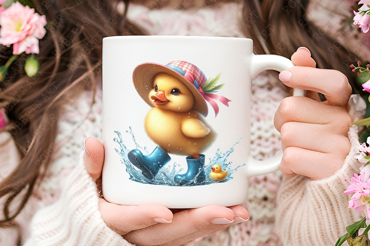 Rainy day Sublimation Clipart, an Illustration by RobertsArt (Photo 6 of 7)