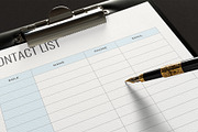 Contact List, a Stationery Template by DesignDevisers (Thumbnail 7 of 10)