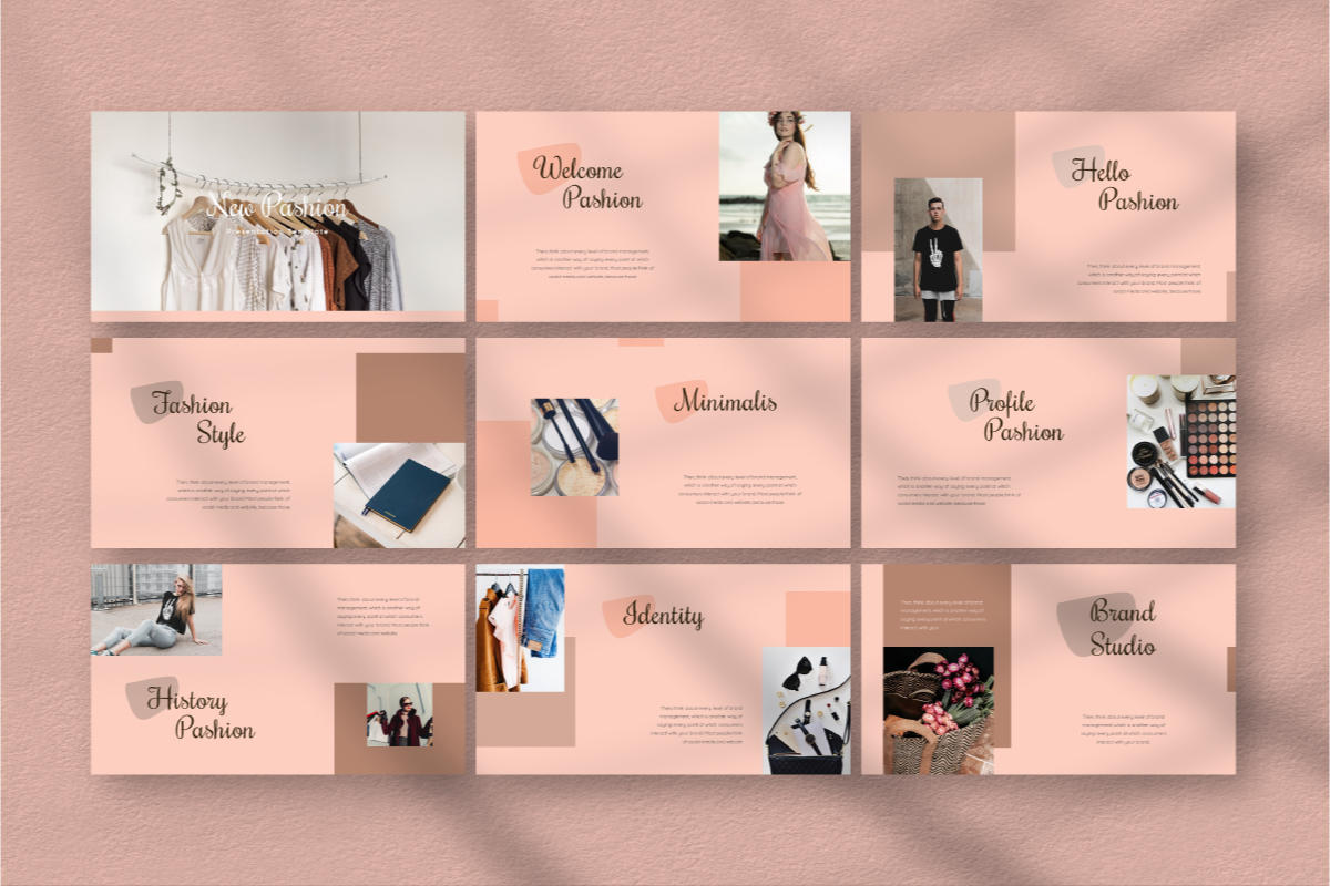 New Pashion Keynote Template, a Presentation Template by Inkofert (Photo 4 of 11)