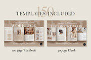Ebook+Workbook Template Bundle CANVA, a Magazine Template by Studio Loire (Thumbnail 2 of 40)