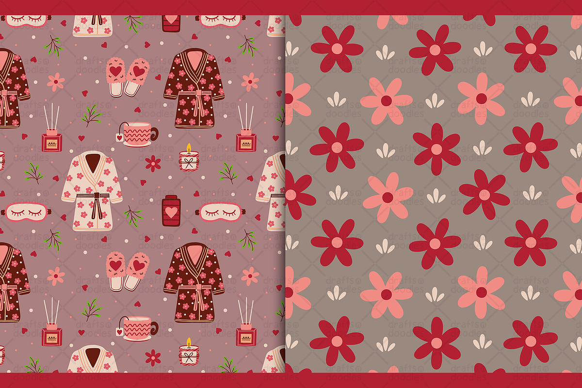 Self Care Day Graphic Set, a Pattern Graphic by Drafts n Doodles (Photo 5 of 11)