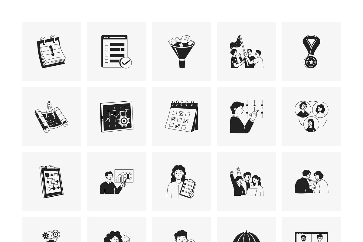 1350 The Doodle Vault, a Solid Icon by Vectors Market (Photo 17 of 30)